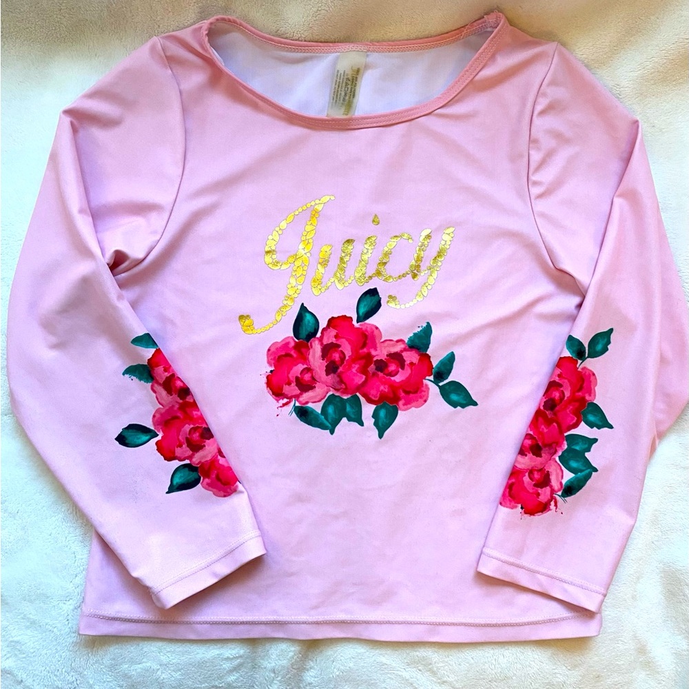 ✨Juicy Couture💖Girls Swim Top Sz 10/12✨